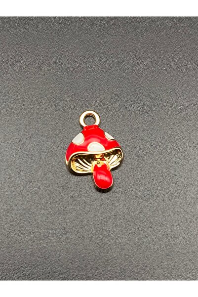 TAKİBUTİGİNİZ Altın Kaplama Mineli Mantar Kolye Küpe Aparatı