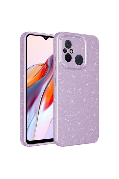 ECRUZ غطاء حماية لكاميرا هاتف Redmi 12C من ECRZ - لون أرجواني