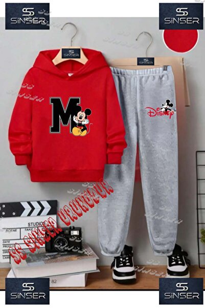 SS SİNSER Set de trening cu hanorac cu imprimeu special pentru copii, unisex,...