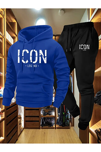 bellanova 1 τεμ. Ανδρικό μοντέρνο νέο casual πουλόβερ και παντελόνι συν βελούδινο αθλητικό σετ