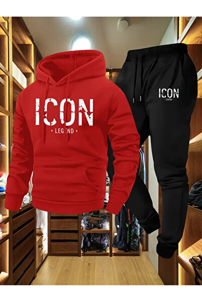 bellanova 1 τεμ. Ανδρικό μοντέρνο νέο casual πουλόβερ και παντελόνι συν βελούδινο αθλητικό σετ