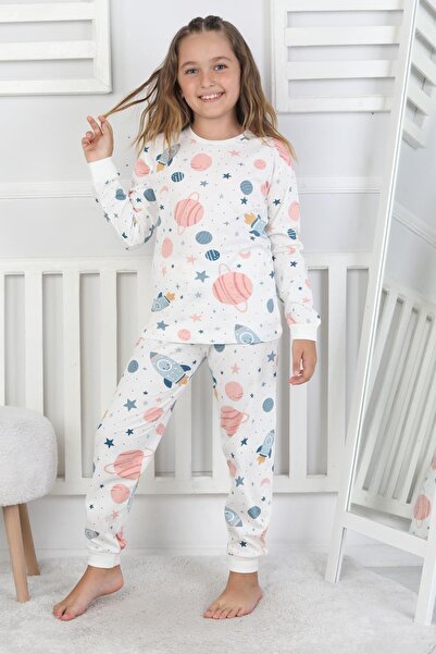 bunny hopp Set de pijamale unisex pentru copii 100% bumbac cu mâneci lungi din bumbac pieptănat 3-8 ani