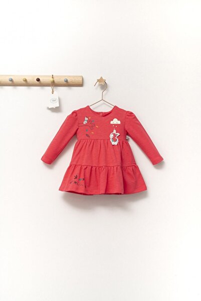 JollyMag Rochita Scufita rosie pentru fetite, Tongs baby (Culoare: Roz, Marim...