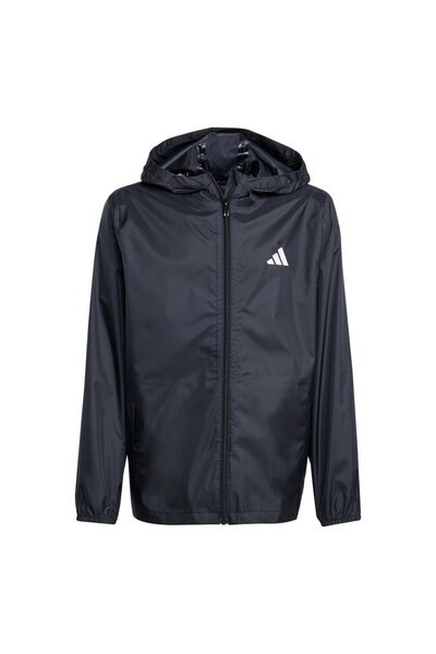 adidas Дитячий чорний піджак J RAIN JKT JL9046