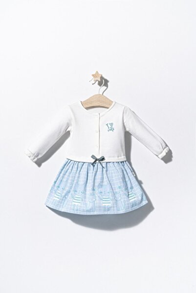 JollyMag Cats, Tongs baby girl dress (Color: Pink, Size: 9-12 months)