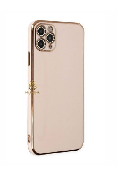 Massemr iPhone 11 Pro Max Case Shiny Gold Foil Premium Stylish Silicone Flexible Phone Protection Cover