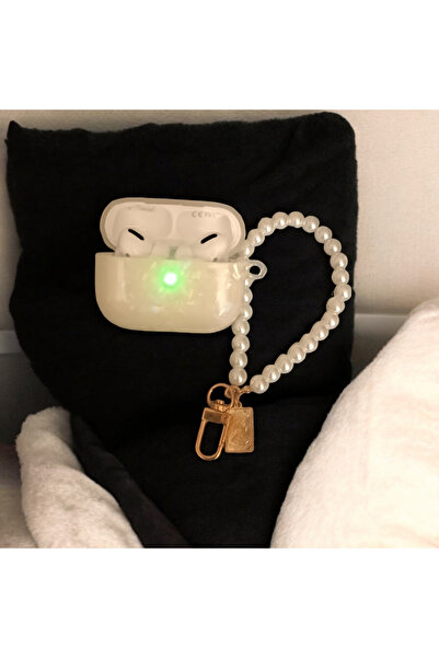 Airpods Pembe Kristal Desenli Uyumlu Kılıf Pro 2