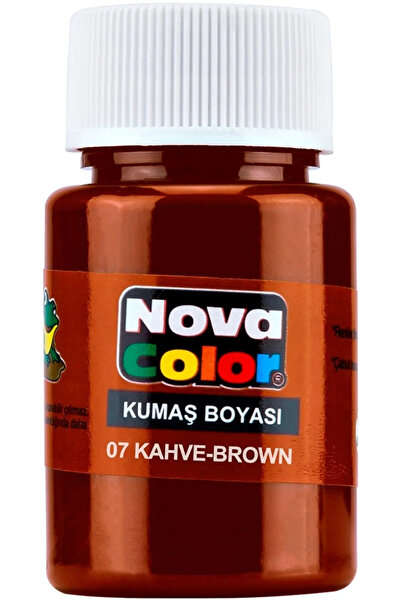 Nova Color Kumaş Boyası Tişört Çanta Tekstil Boyası 30 ml 1 Adet Kumaş Boyası...