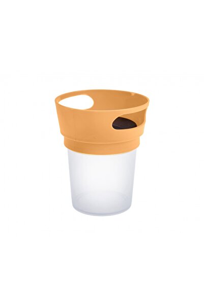 JollyMag Recipient pentru gustrari cu capac, BabyJem (Culoare: Apricot)