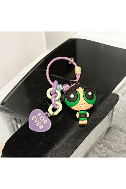 Other Bütün Telefonlarla Uyumlu Power Puff Girls Buttercup Çanta ve Telefon K...