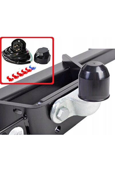 JollyMag Kit cablaj pentru montaj carlig remorca, priza cu 7 pini, lungime cablu 1,5m