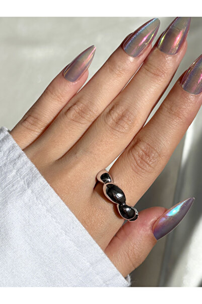 Eylülün Takısı Women's Silver Color Drop Ring
