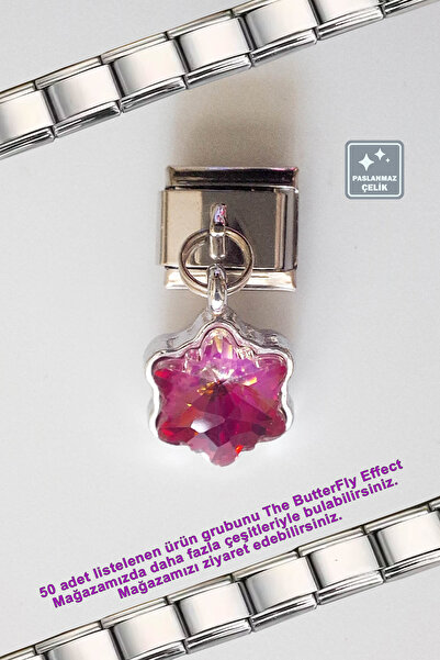 Miss TBee Italian Steel Bracelet - Single Charm