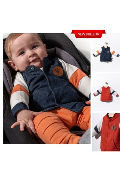 JollyMag Dogs, Tongs baby jacket (Color: Red, Size: 18-24 Months)