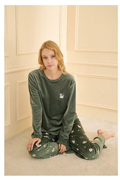 Mihra Patterned pajama set