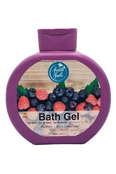 FRESH FEEL جل استحمام بخلاصة التوت الأسود - 750 مل