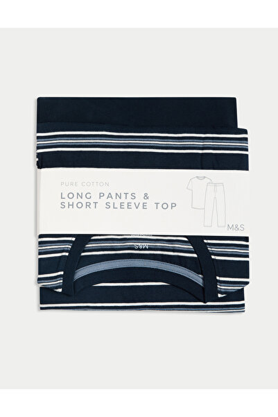 Marks & Spencer Çizgili Pijama Takımı