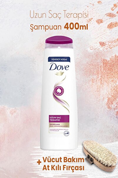 Dove 400 ml Long Hair Therapy and Body Care - Horsehair Brush