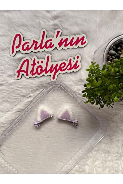 SOFT Girl's 2-Piece Ear-Shaped Hair Clip