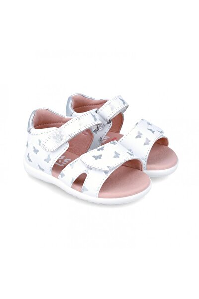JollyMag Garvalin Butterfly First Steps Sandals for Children, blanco (Size: 20)