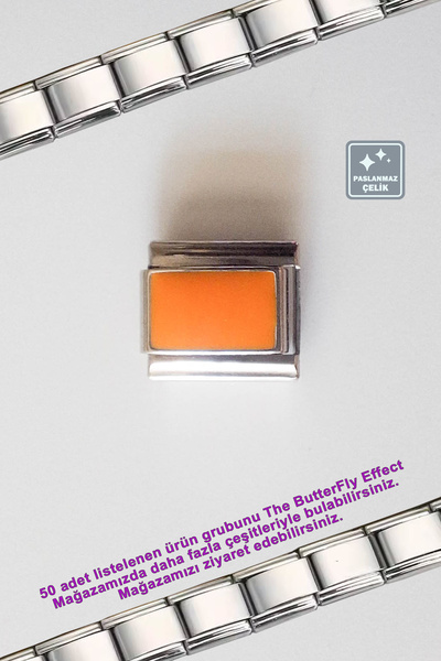 Miss TBee Italian Steel Bracelet - Single Charm