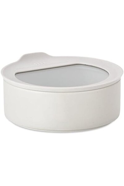 STOREMAX Sellbuyst Fi̇ka One Ceramic Storage Container Ice White 700 ml D-Neone070-01 Trendy 266450