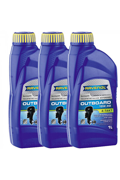 RAVENOL Pachet 3 litri ulei 4T Outboardoel 10W40