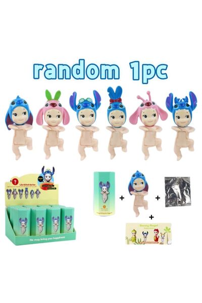 Viranes Sonny Angel Lilo ve Stitch Serisi Sürpriz Oyuncak Figürü, Yapışkanlı ...