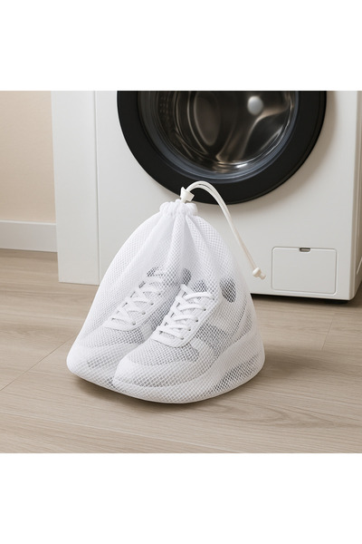 MiniStand Shoe Washing Net 35X55 cm Washing Machine Protection Net with Drawstring Mouth