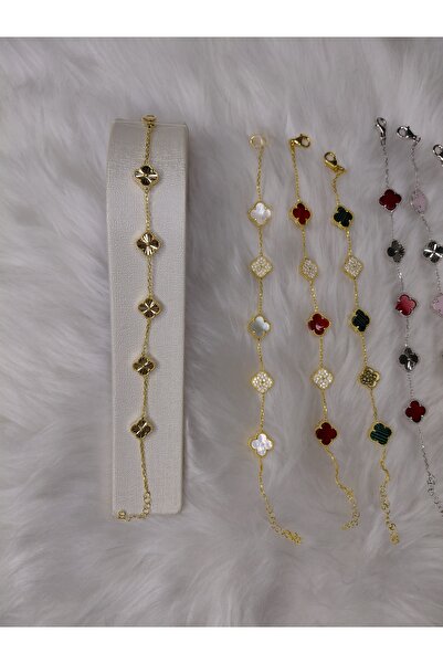 Lavionaksesuar Yonca Model 925 Gümüş Bileklik