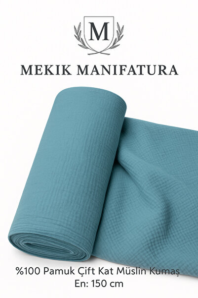 MEKİK MANİFATURA 100% бавовняна двошарова муслінова тканина – ширина 150 см –...