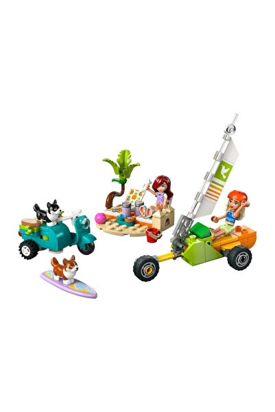 NW NessiWorld Nessiworld Nessiworld 42641 Lego Friends Surfer Dogs and Scooter Adventure 113 Pieces +6 Years