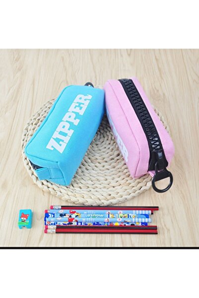 Meyra Accessories Zipper Large Capacity Pen Holder Big Zipper Quality Pencil Case Wallet