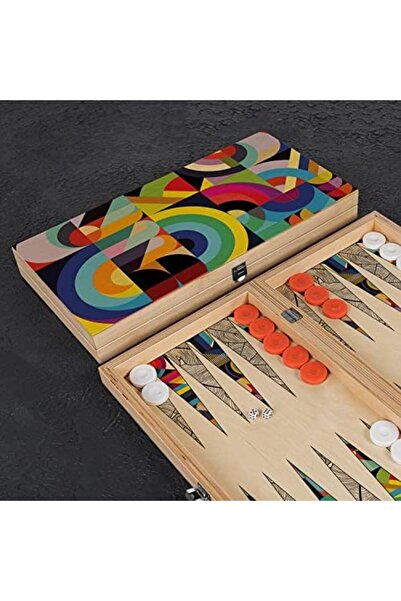 STOREMAX Sellbuyst Designed Handmade Backgammon Set Trendy 266450
