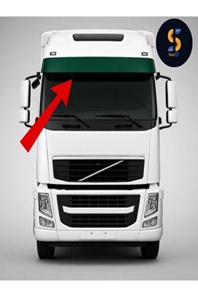 SİYACF 40 CM X 4 METRE TIR ÖN CAM GÜNEŞ BANTI ORJİNAL YEŞİL UV TAM KORUMA