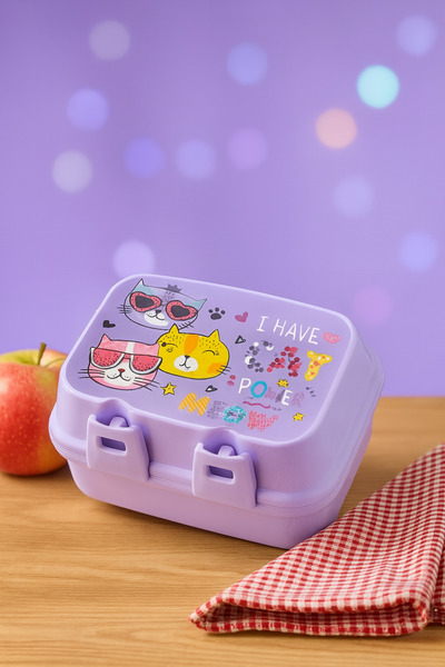 deycollect 4 Compartment Lunch Box - Food Storage Container - Lunch Box Space