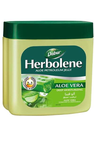 Dabur Herbolene Aloe Petroleum Jelly Enriched With Aloe Vera And Vitamin E | ...