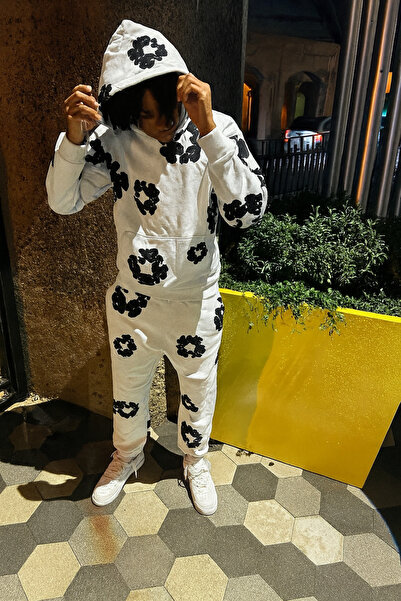 CLASSY.MODA Men's 3 Thread Embossed Print Suit |   Comfortable, Stylish, and Modern Style in Sports and Casual Outfits