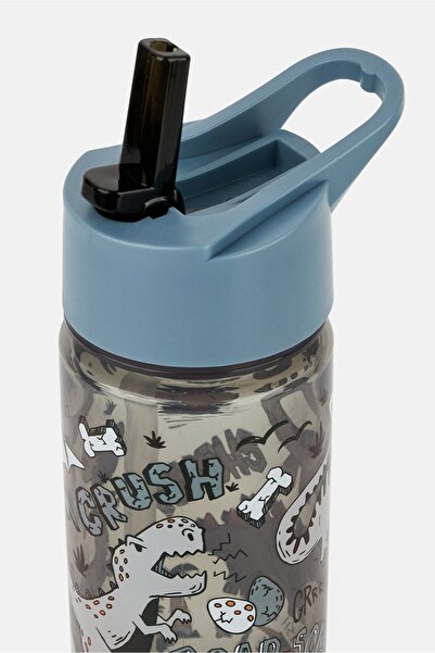 Joe Boxer Kids Graphic Print Water Bottle 300ml, Multicolor