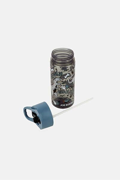 Joe Boxer Kids Graphic Print Water Bottle 300ml, Multicolor