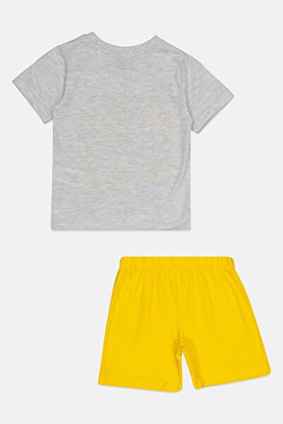 Disney Toddlers Boy 2 Pieces Minions T-Shirt With Shorts Pyjama Set, Multicolor