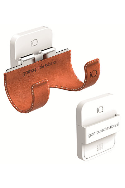 GA.MA Italy Professional Suport Maro Uscator - IQ Smart Waist Holder and Wall Adapter Brown - Ga.ma
