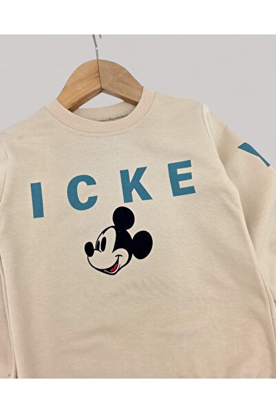 Egelite Σετ αθλητικής φόρμας για αγόρια με στάμπα Μίκυ, 100% βαμβάκι, ηλικίας 2-3-4-5-6 ετών, σετ νηπιαγωγείου