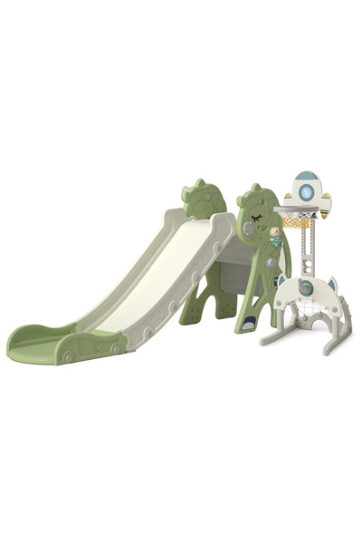 Sheinhome Children's slide basketball soccer set, indoor and outdoor use