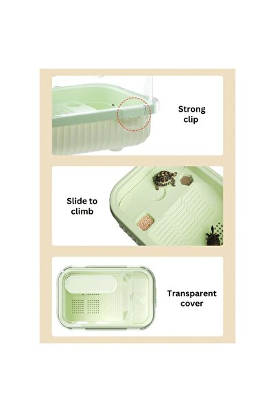 SunSun FG-U6 for turtles–66 cm, dry/wet separation, transparent design