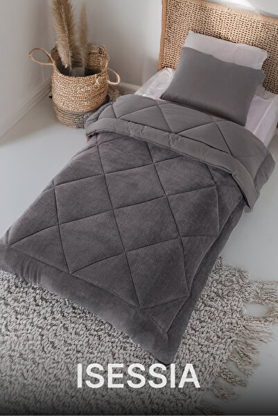 Isessia Розкішний двосторонній м'який комплект ковдр Wellsoft для чотирьох сезонів | Ковдра | Комплект для сну 155 x 215 см