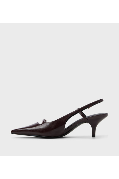 Call it Spring Darlingg Pointed Toe Slingback Pumps