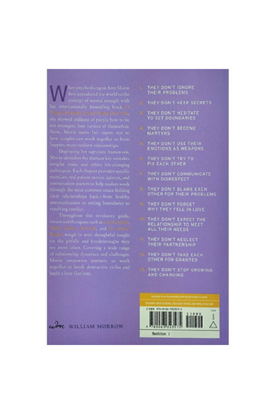 Harper Collins 13 شيئًا لا يفعلها الأزواج الأقوياء عقليًا - إصلاح ما هو مكسور