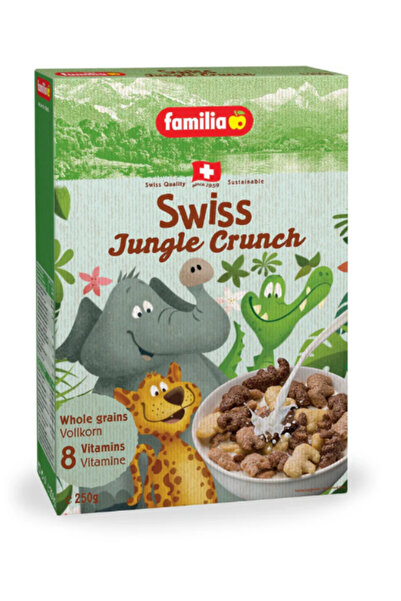 Familia Swiss Jungle Crunch Cereal 250g x 4 Pcs