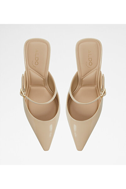 Aldo Cincinnati Buckle Detail Mule Pumps
